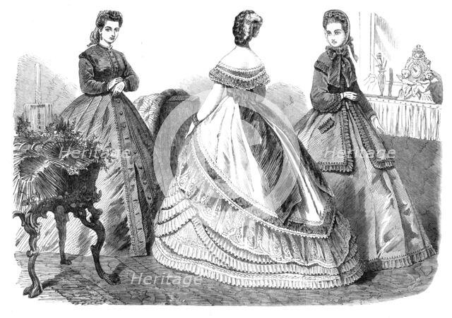 Paris fashions for November, 1864. Creator: Unknown.