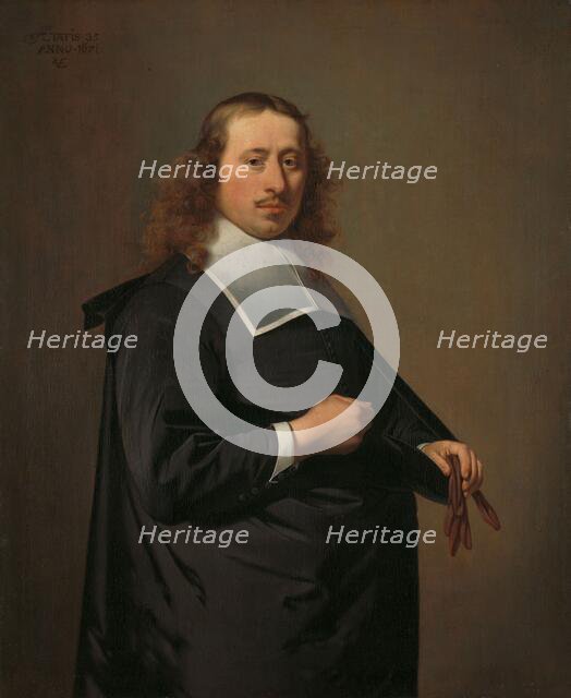 Willem Jacobsz Baert (1636-84), Burgomaster of Alkmaar and Amsterdam, 1671. Creator: Caesar Boëtius van Everdingen.
