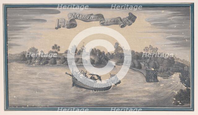 View of the Fort of Negombo, 1753. Creator: Anon.