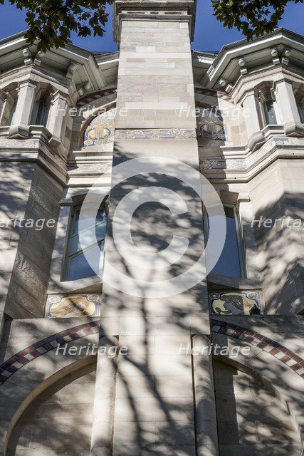 Chateau Delune, 86 Avenue Franklin Roosevelt, Brussels, Belgium, c2014-2017.  Artist: Alan John Ainsworth.