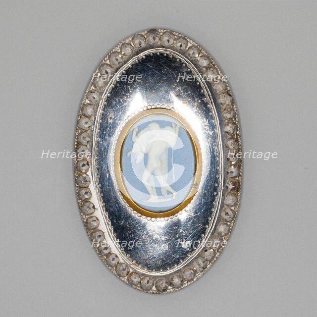 Cameo with Hercules and Bull, Burslem, Late 18th century. Creator: Wedgwood.