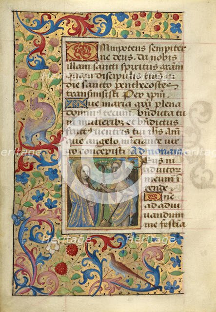 Noli me tangere; Poncher Hours, about 1500. Creator: Master of Cardinal Bourbon.