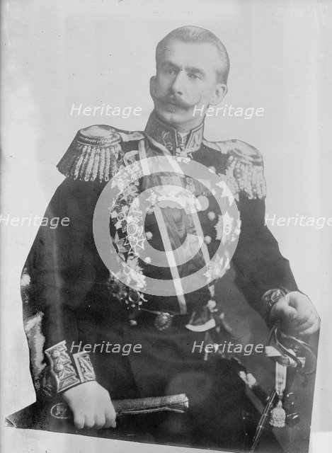 Alexander Spiridovich (1873–1952), general and historian, c. 1915.