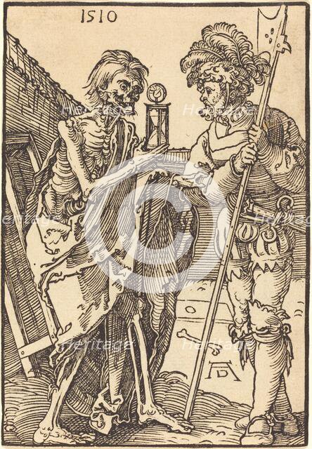 Death and the Lansquenet, 1510. Creator: Albrecht Durer.