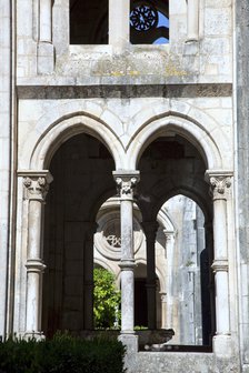 Cloister, Monastery of Alcobaca, Alcobaca, Portugal, 2009. Artist: Samuel Magal