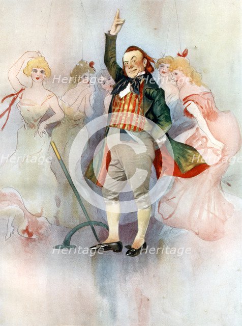 Willie Edouin in La Poupee, c1902.Artist: Ellis & Walery