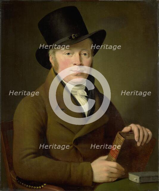 Barend Klijn Barendsz (1774-1829), Poet, 1813. Creator: Adriaan De Lelie.