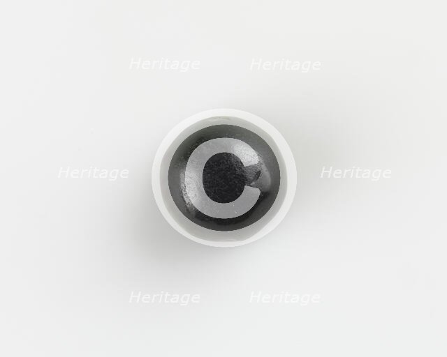 Button bead, Roman period, 1st century. Creator: Unknown.