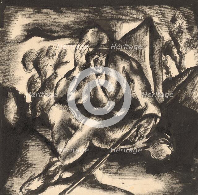 A Wanderer, 1924-1927. Creator: Konstantin Bauer.