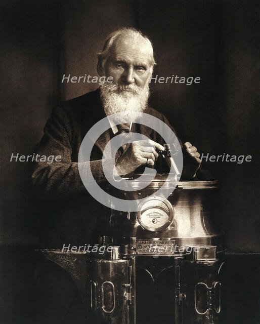 William Thomson, Baron Kelvin. Creator: Unknown.