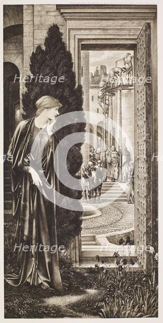 Danae and the Brazen Tower, c1883, (1900). Creator: Unknown.