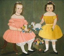 The Burnish Sisters, 1854. Creator: William Matthew Prior.