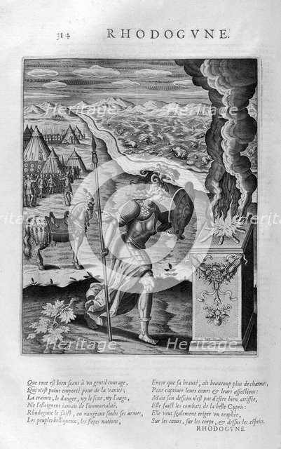 'Rhodogune', 1615. Artist: Leonard Gaultier