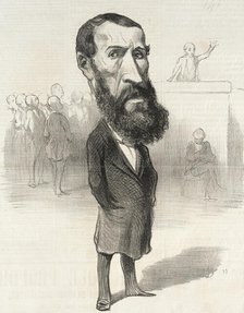 Greppo, 1849. Creator: Honore Daumier.