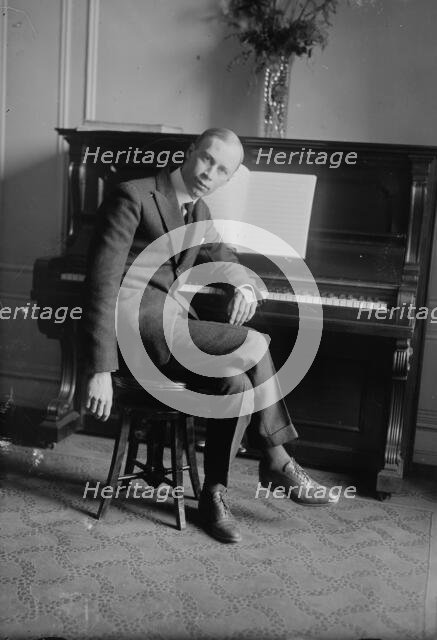Prokofieff [i.e. Prokofiev], between 1918 and 1920. Creator: Bain News Service.