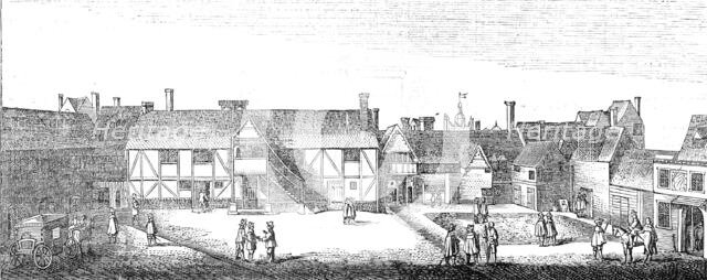 South View of Arundel House in 1646, 1854. Creator: Unknown.