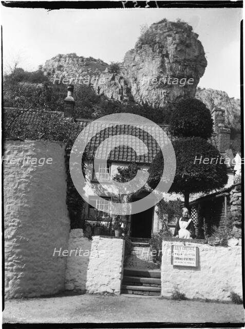 Lily Cottage, Cliff Road, Cheddar, Sedgemoor, Somerset, 1907. Creator: Katherine Jean Macfee.