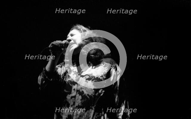 Flora Purim, Ronnie Scott's Jazz Club, Soho, London, Jan 1995. Creator: Brian O'Connor.