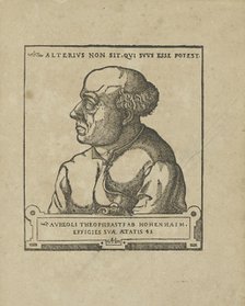 Philippus Theophrastus Aureolus Bombastus von Hohenheim (Paracelsus), ca 1538. Creator: Anonymous.