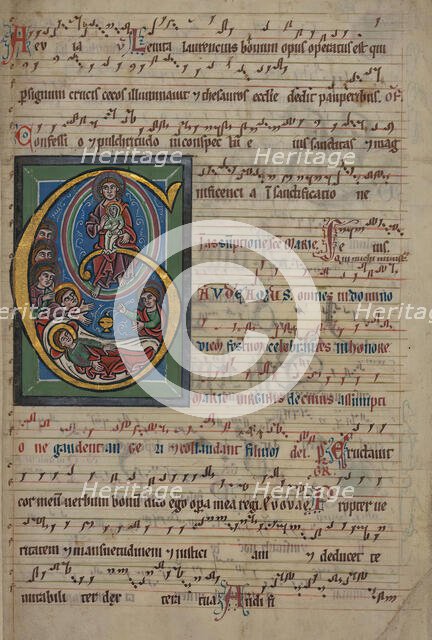 Assumption of the Virgin, mid 13th century.  Creator: Unknown.