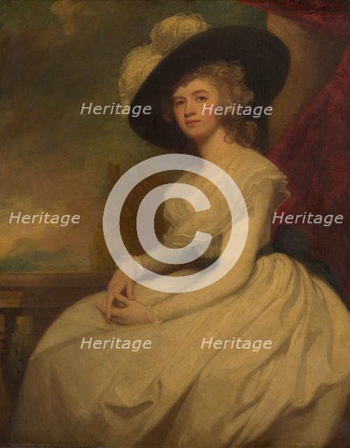 Mrs. Bryan Cooke (Frances Puleston, 1765-1818), ca. 1787-91. Creator: George Romney.