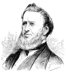 Brigham Young, American Mormon leader, 1877. Artist: Unknown