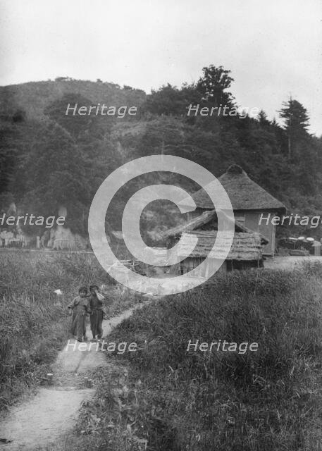 Travel views of Japan and Korea, 1908. Creator: Arnold Genthe.