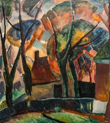 Farm at Beemster, 1915. Creator: Gestel, Leo (1881-1941).