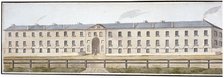 View of Knightsbridge Barracks, Westminster, London, c1810. Artist: Anon