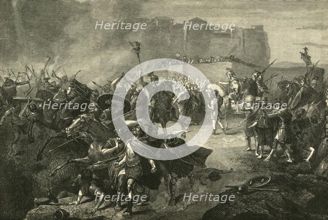 'Entry of Belisarius into Rome', (536 AD), 1890.   Creator: Unknown.