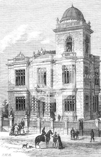 The Winterbottom Nautical College, Ocean-Road, South Shields, 1869. Creator: L. H. Michael.