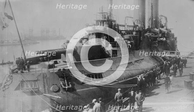 The Tsar[e]vitch alongside 5th [...] Jetty, between c1910 and c1915. Creator: Bain News Service.