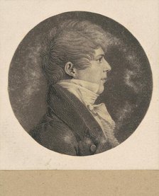 Benjamin Harrison VII, c. 1808. Creator: Charles Balthazar Julien Févret de Saint-Mémin.