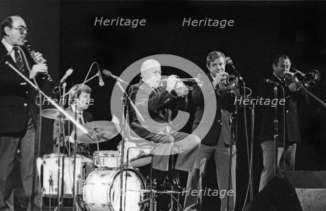 Wild Bill Davison, Lewisham Jazz Festival, Oct 1986.  Creator: Brian O'Connor.