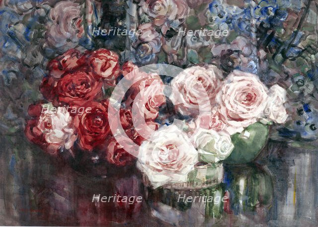 Roses, c1930. Creator: Margaret Stoddart.