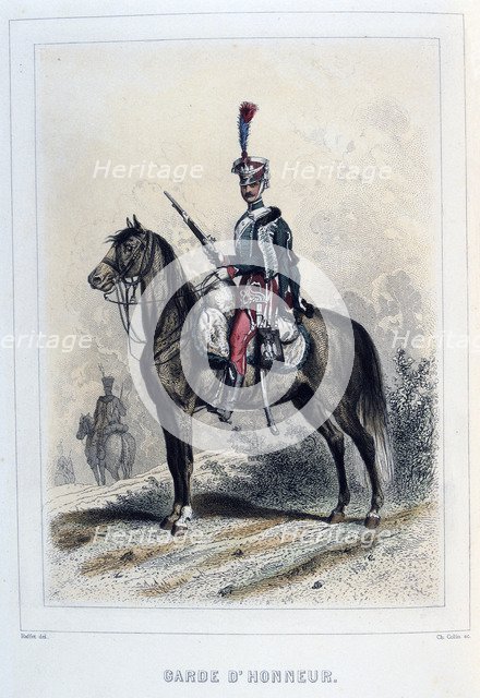 'Guard of Honour', 1859.  Artist: Auguste Raffet