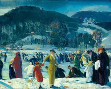 Love of Winter, 1914. Creator: George Wesley Bellows.