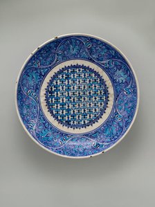 Dish, Turkey, mid-16th century. Creator: Unknown.