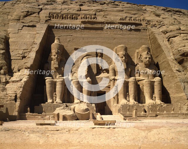 Ramses, Abu Simbel, Egypt, 1984. Creator: Ethel Davies.