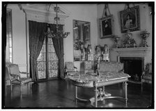 Monticello - parlor, between 1914 and 1918. Creator: Harris & Ewing.