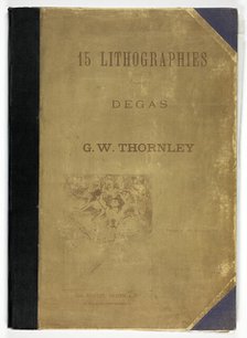 Thornley Portfolio Cover, 1889–90. Creator: Georges William Thornley.