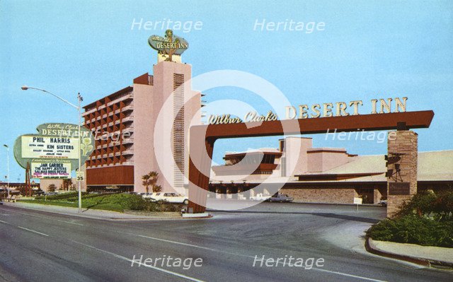 Wilbur Clark's Desert Inn Hotel and Casino, Las Vegas, Nevada, USA, 1966. Artist: Unknown