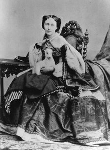 Olga Nikolaevna, Queen of Württemberg, c1860-c1867. Artist: Unknown