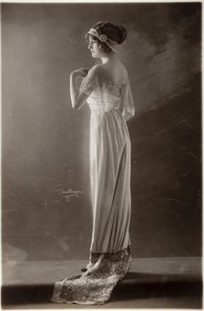 French Fashion Photograph, c.1895. Creator: Reutlinger.
