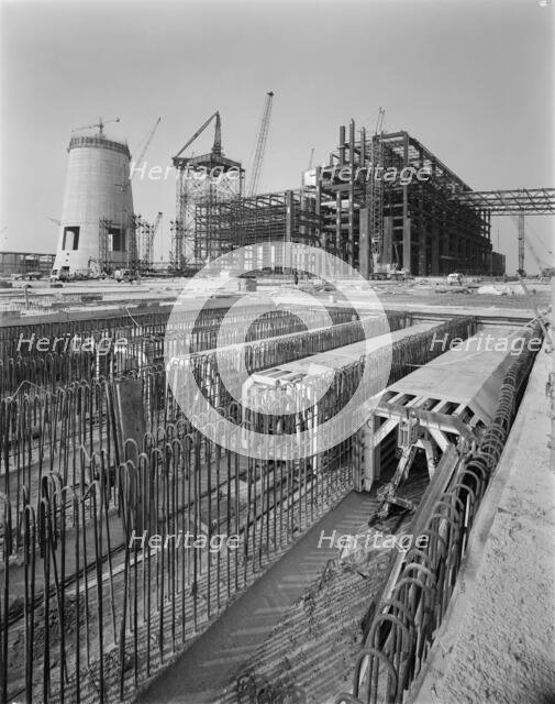 Grain Power Station, Grain, Isle of Grain, Medway, 07/09/1973. Creator: John Laing plc.