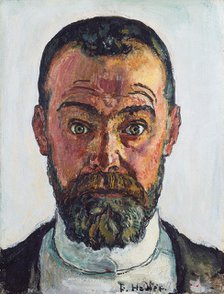 Self-Portrait, 1912. Creator: Hodler, Ferdinand (1853-1918).
