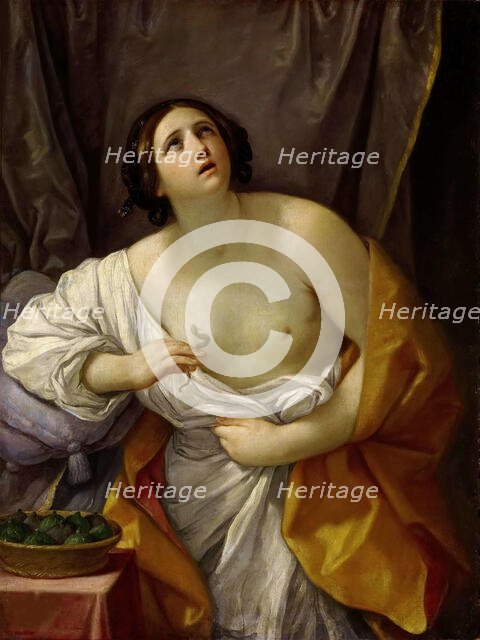 Cleopatra, 1638-1639. Creator: Reni, Guido (1575-1642).