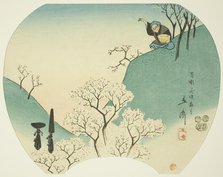 Ancient Story of the Old Man Who Made the Trees Blossom, 1853. Creator: Ando Hiroshige.