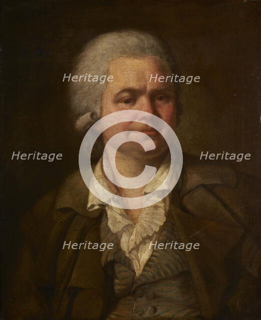 Portrait d'homme, 1783. Creator: Jacques Francois Momal.