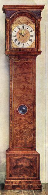 'Long-Case Clocks of the Eighteenth Century - Early arch dial clock. Walnut case', 1947. Creator: Unknown.